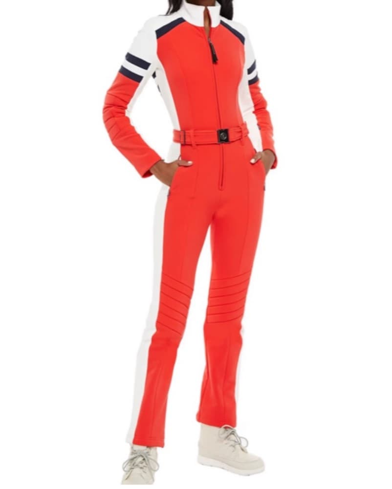 Bogner Talisha Ski Suit in red - Image 3
