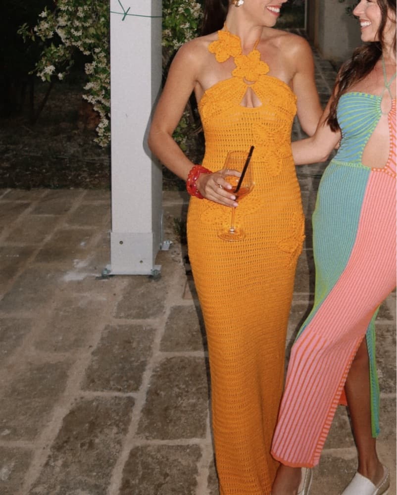 Meshki Kyla Orange dress  - Image 3