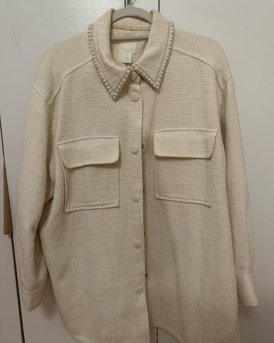 Pearl tweed Shacket - Image 2