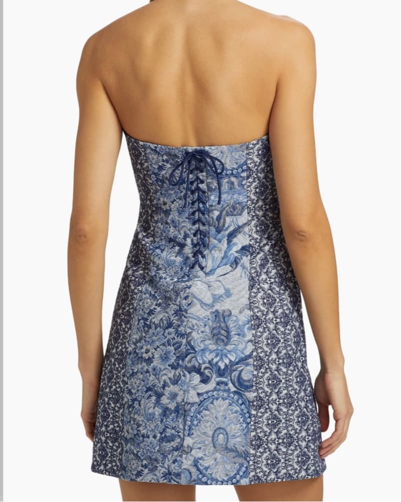 Alice + Olivia Violet Strapless Mini - Image 3