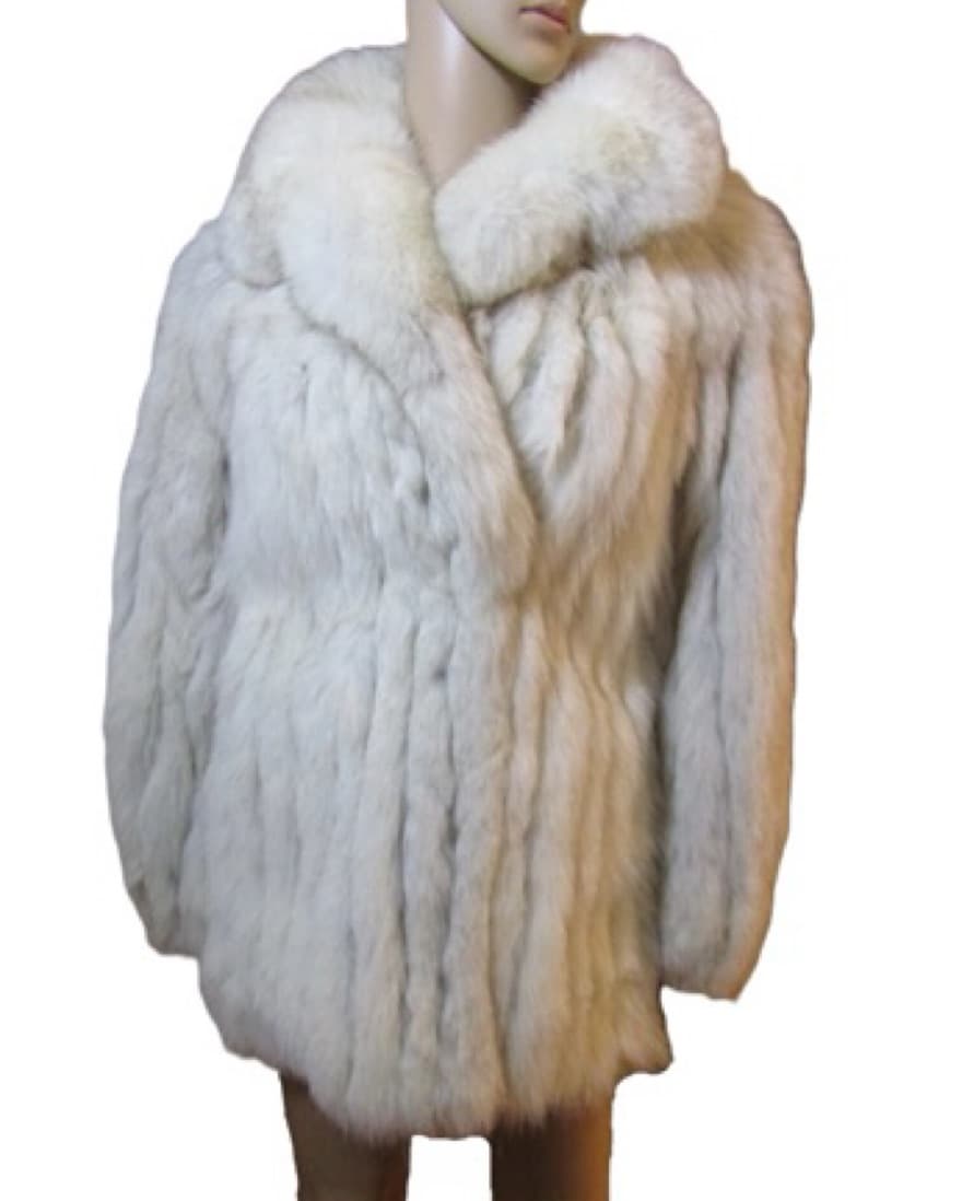 Vintage Fox Fur Coat - Image 3