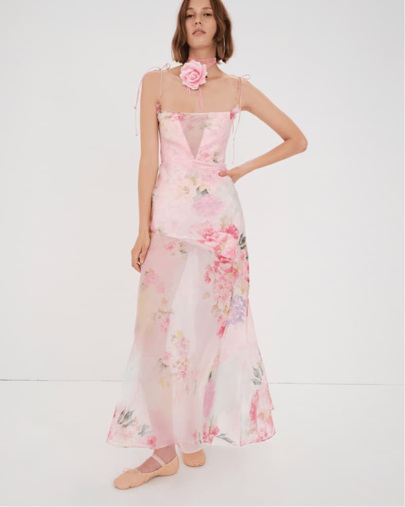 Love And Lemons Floral Maxi Dress  - Image 1