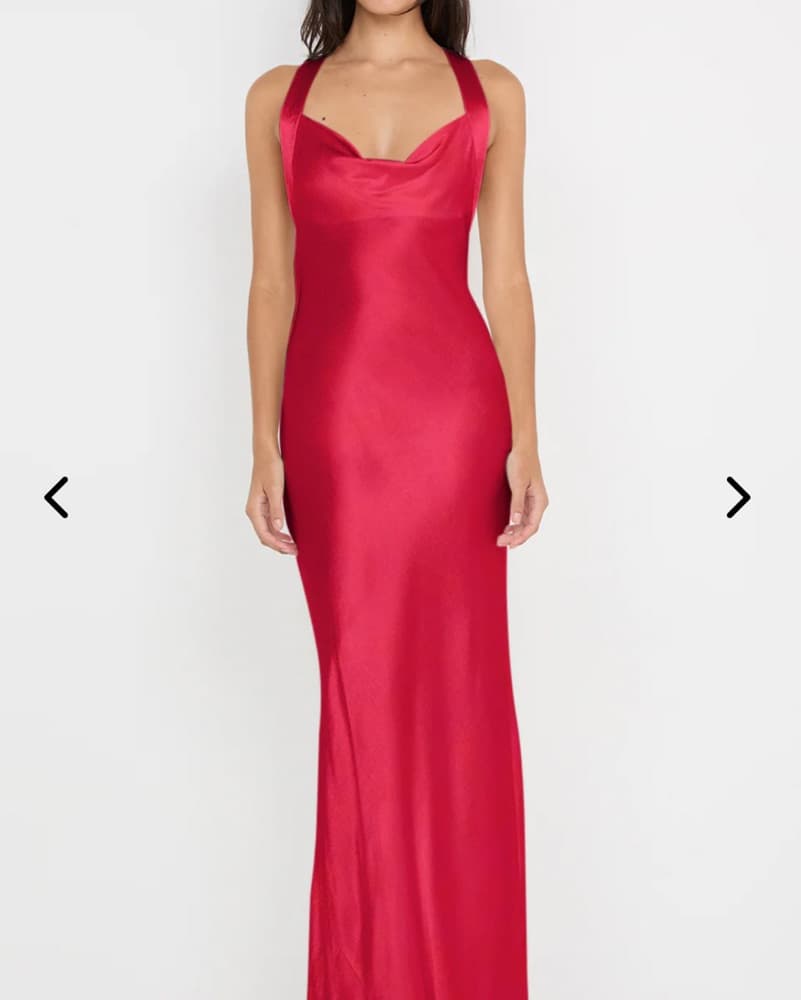Gia Bec + Bridge Gown Red/strawberry - Image 3