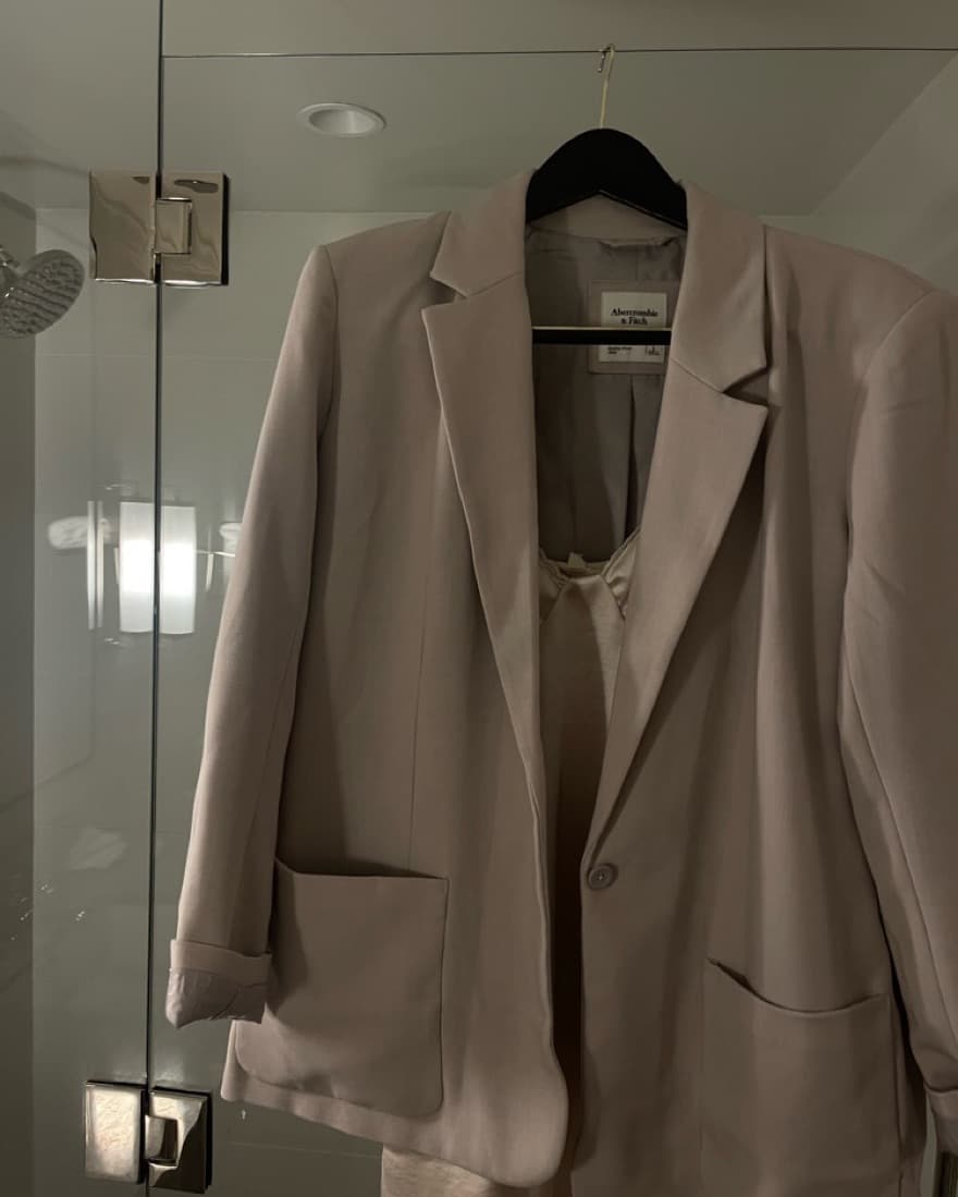 Abercrombie Tan Blazer  - Image 2