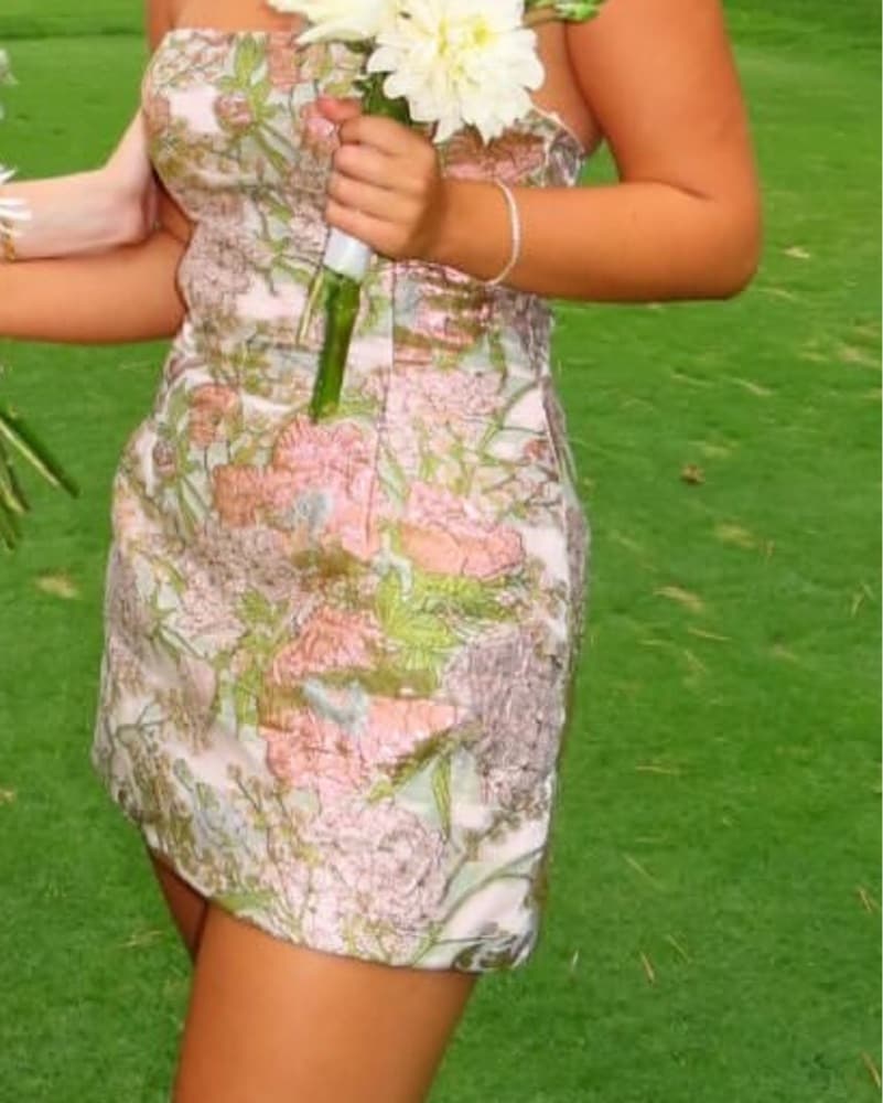 Katie May Valerie Dress In Guilded Rose - Image 1