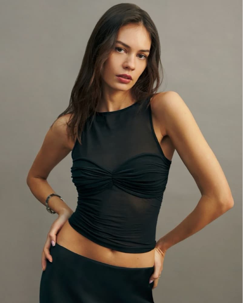 Reformation Rose Knit Top - Image 1