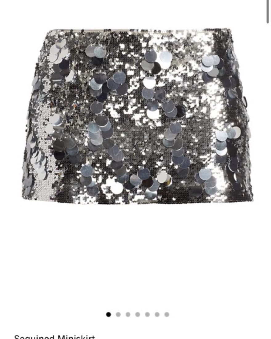 Danielle Guizio Sequin Skirt - Image 2
