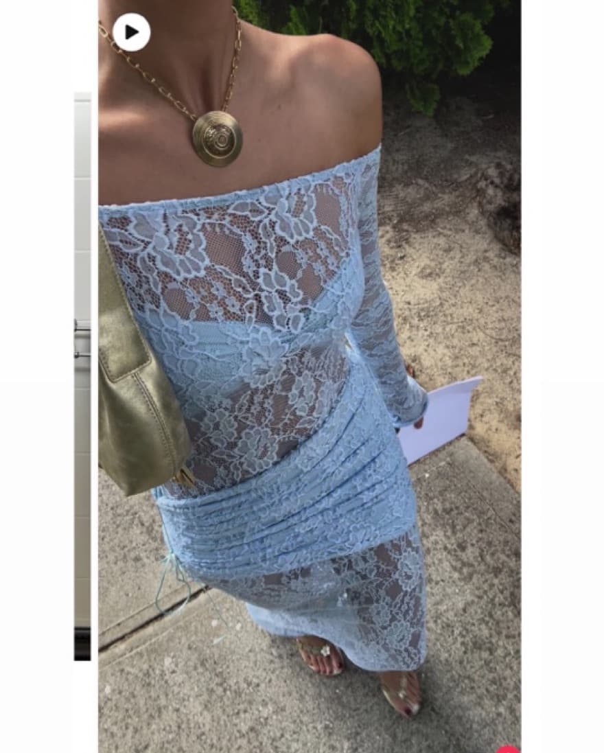 custom lace maxi - Image 4