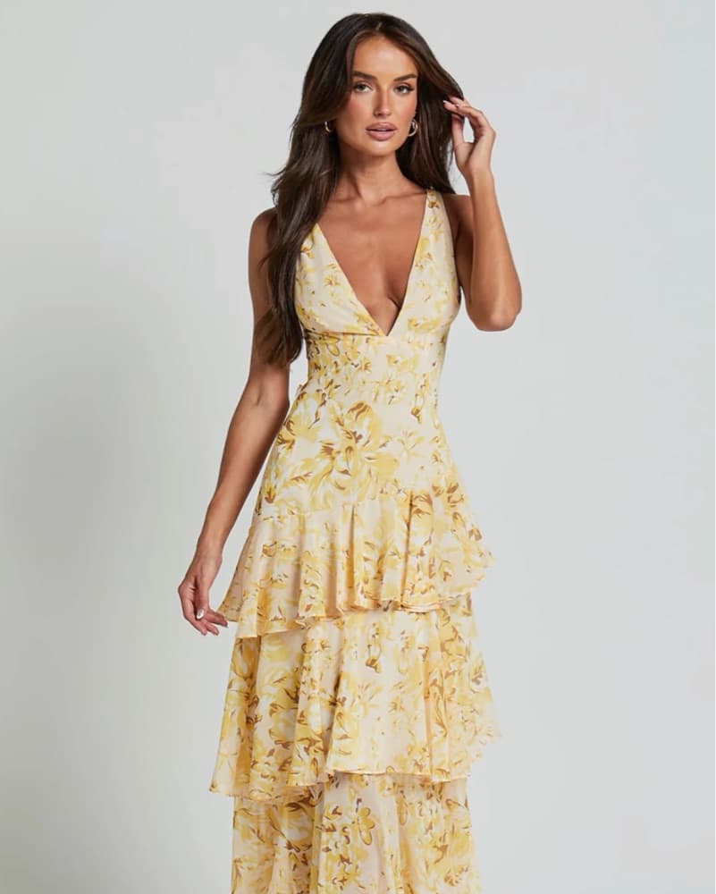 Yellow Maxi Dress - Image 1
