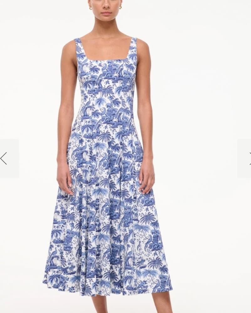 Staud Floral Dress - Image 1