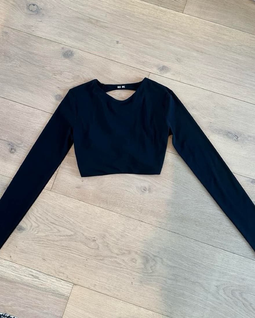 Alix NYC Black Crop Top  - Image 3