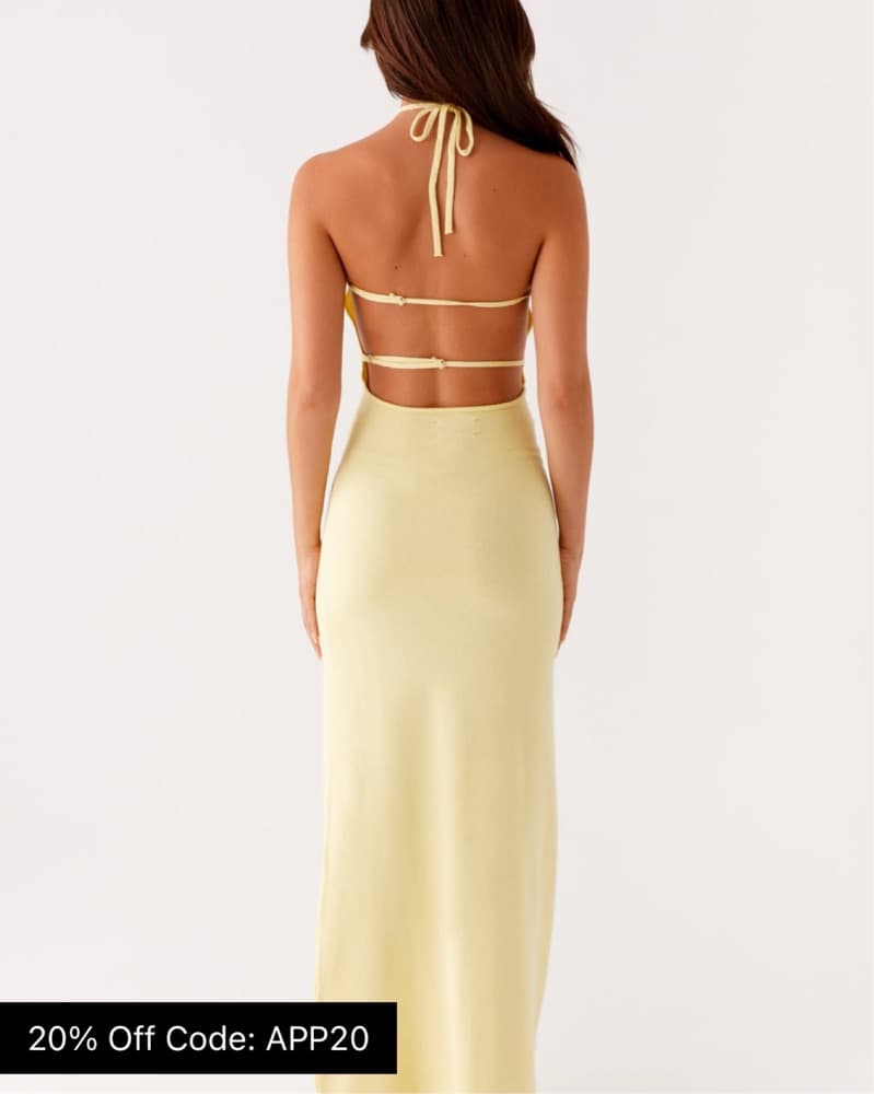 Elisha Knit Maxi Dress - Image 2