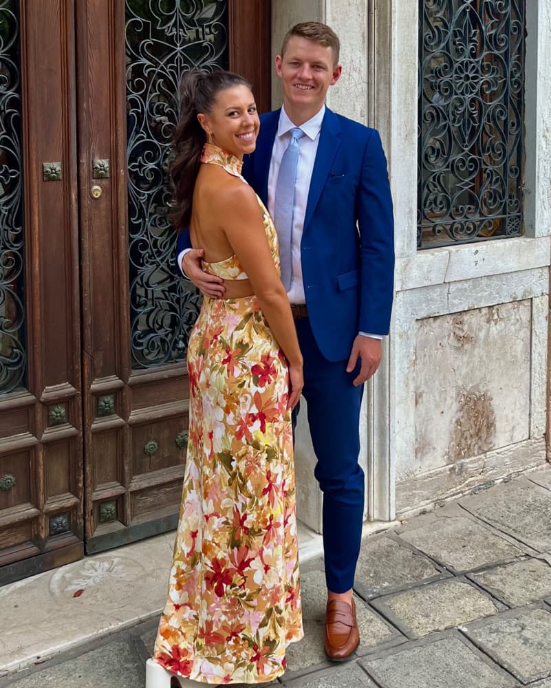 Revolve Floral Gown - Image 2