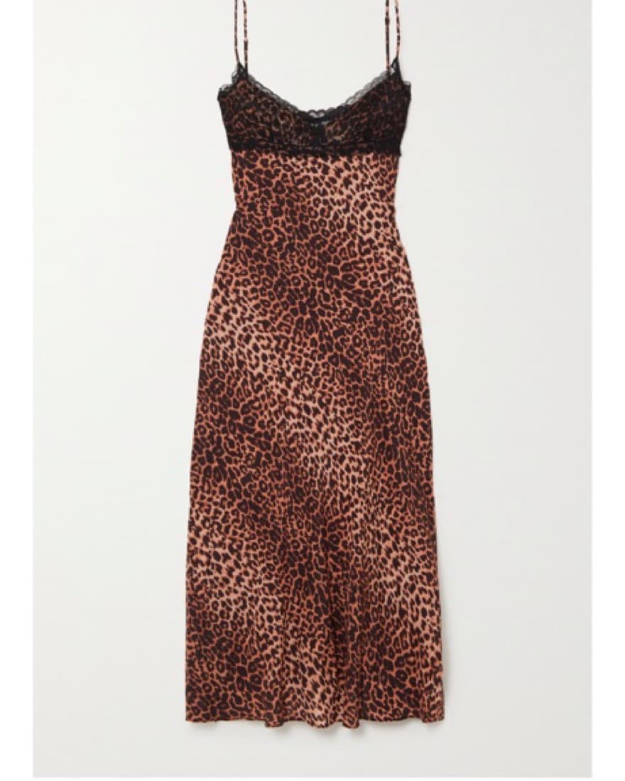 Rixo Attiya printed slip dress - Image 2