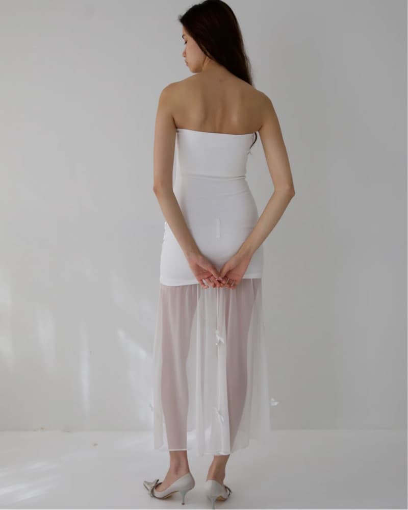 BUCI NYC Metis Dress Ivory S - Image 5