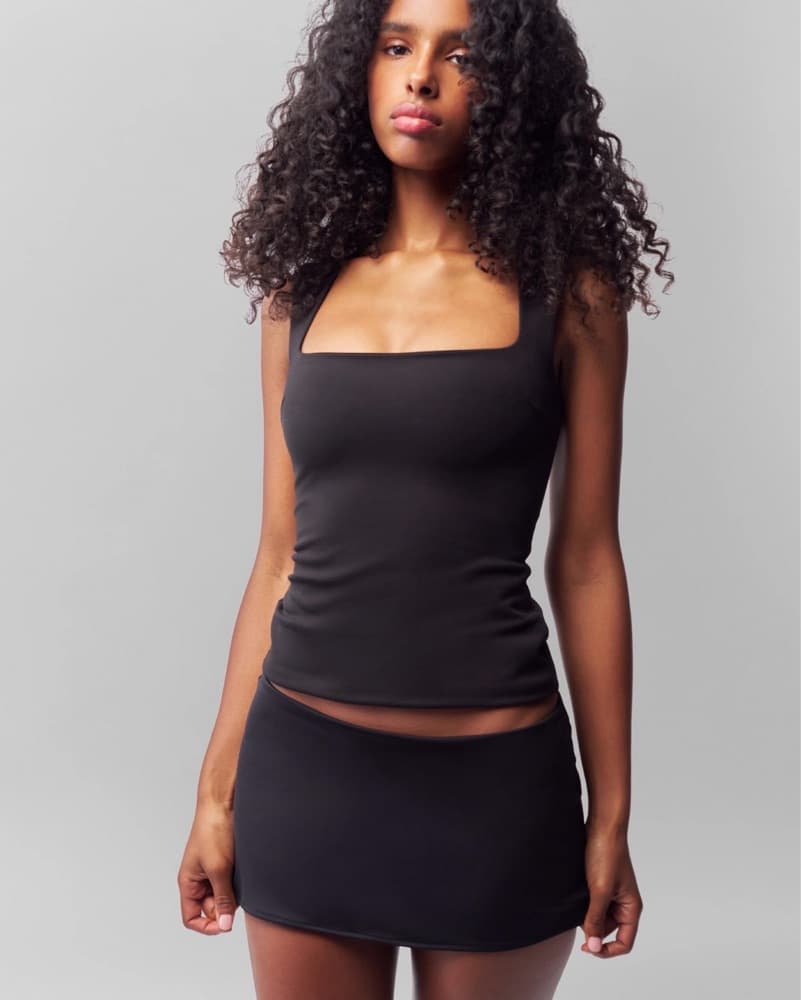Danielle Guizio Micro Mini Stretch Skirt - Image 1