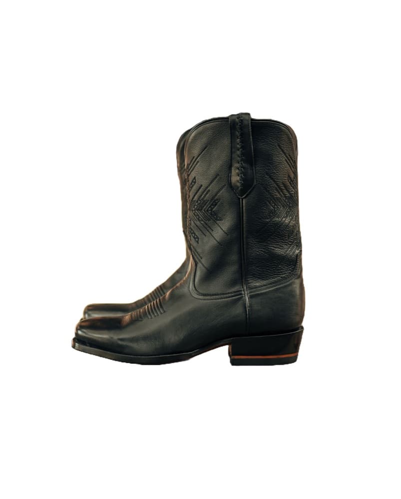 Chisos Black Cowboy Boots - Image 1