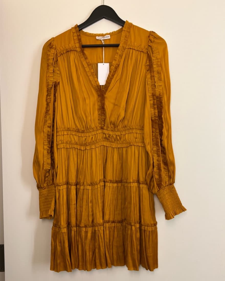 Ulla Johnson - Amara Dress In Goldenrod - Image 4
