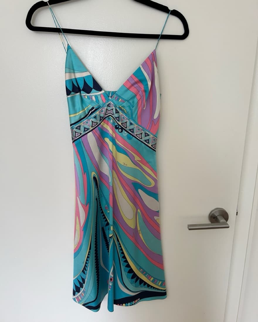 Stunning Silk Pucci Dress - Image 5