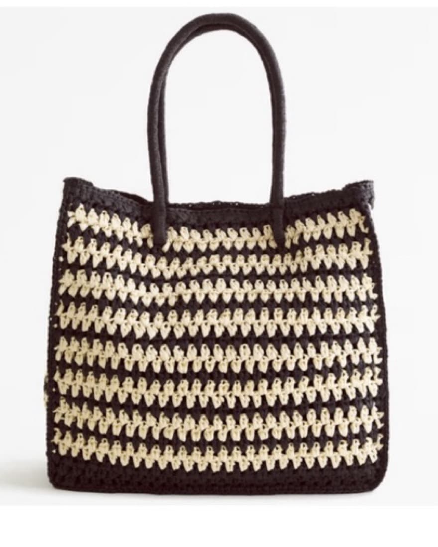 Straw Packable Tote - Image 1