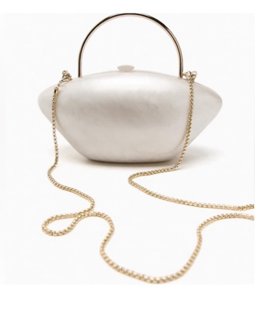 ZARA PEARL MINAUDIERE BAG - Image 1