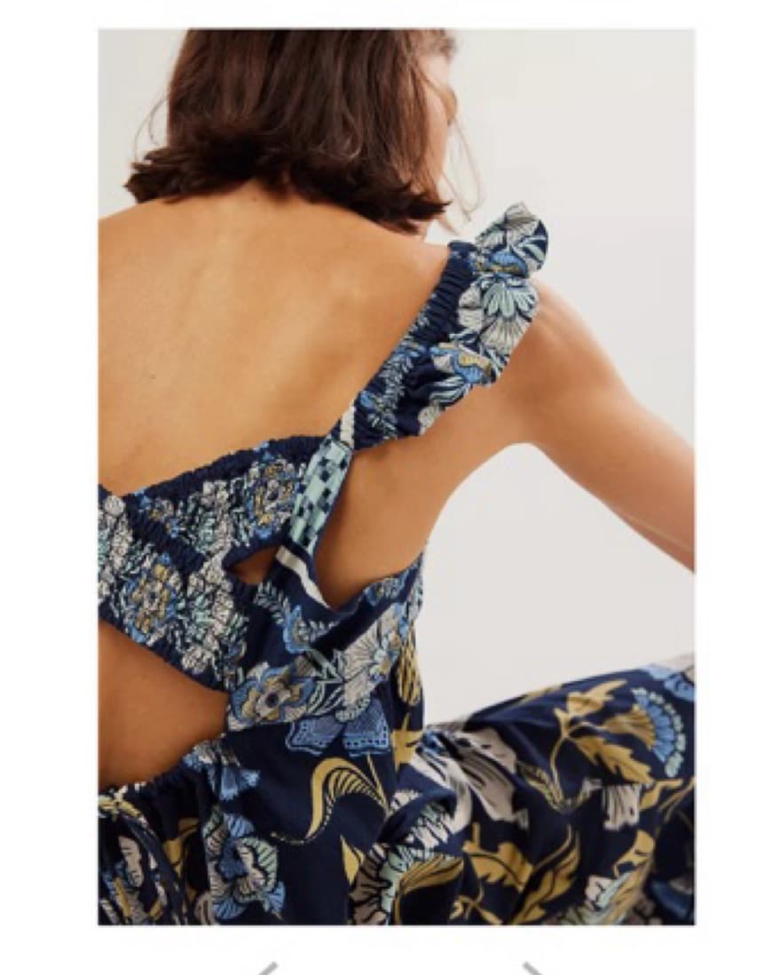 Free People Floral Jumpsuit - Image 4