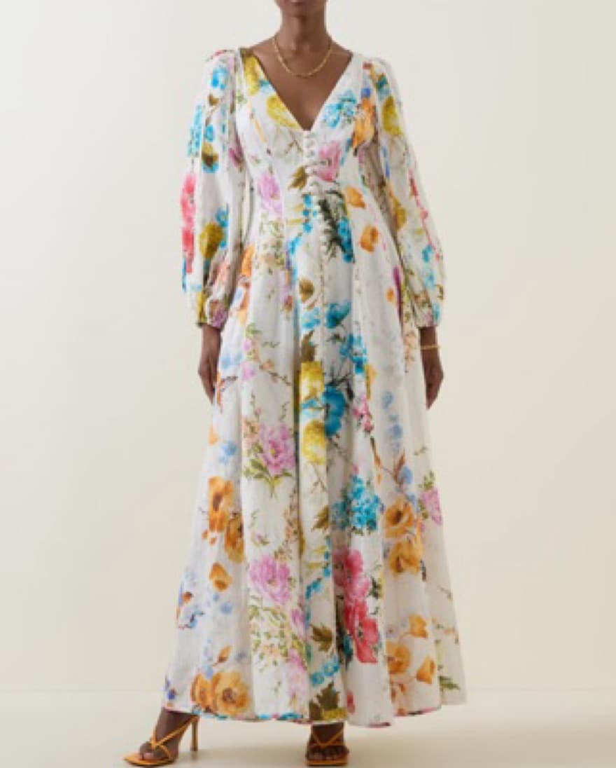 Zimmermann Halcyon Paneled Dress - Image 1