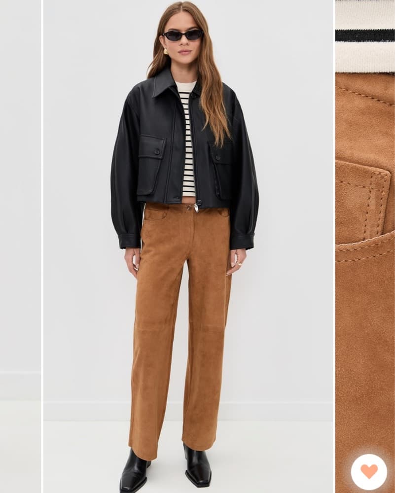 La Ligne Suede Pants  - Image 4