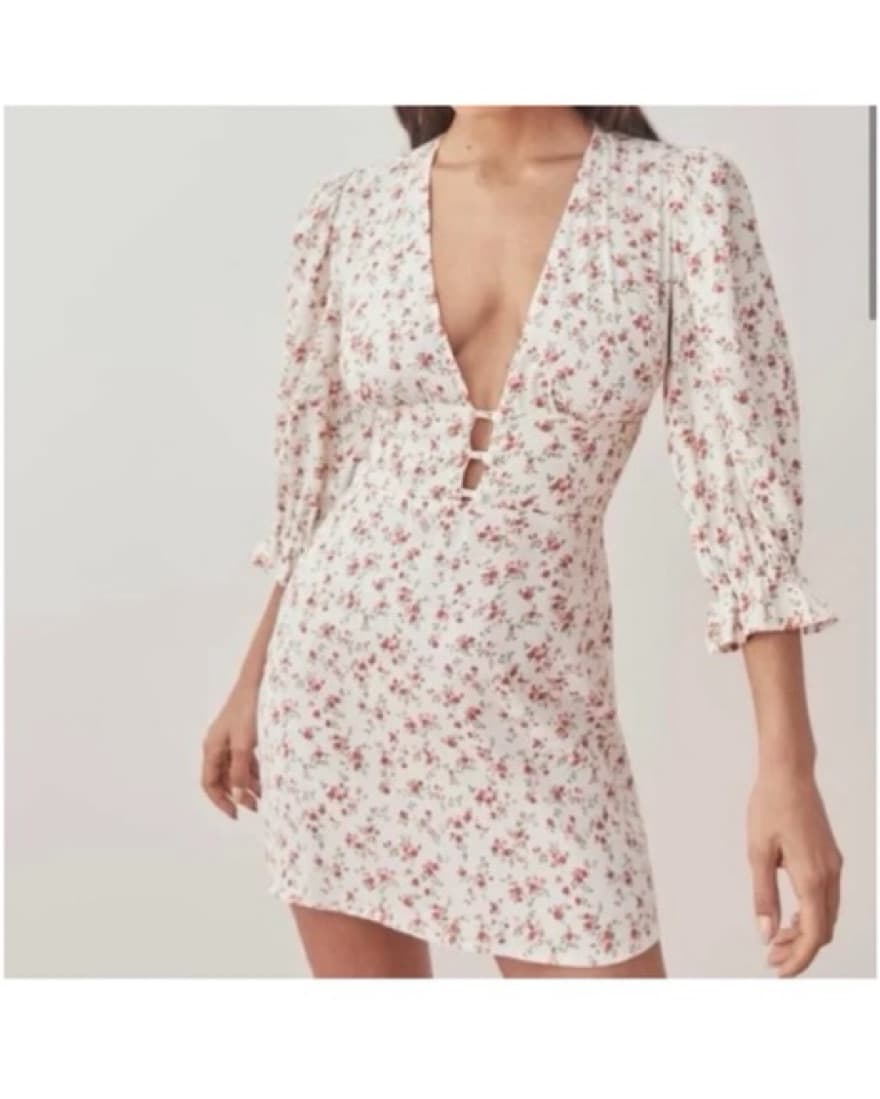 Reformation Marina Mini Dress - Image 2
