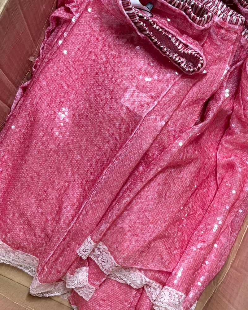 Handover Pink sequin skirt - Image 4