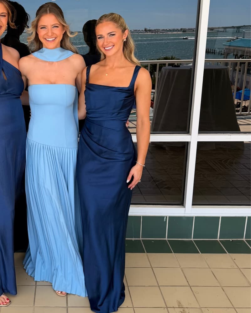 Babyboo Navy Maxi Dress - Image 4