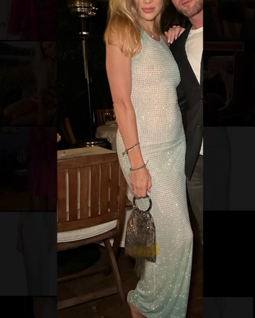 Self Portrait turquoise Dress - Image 1