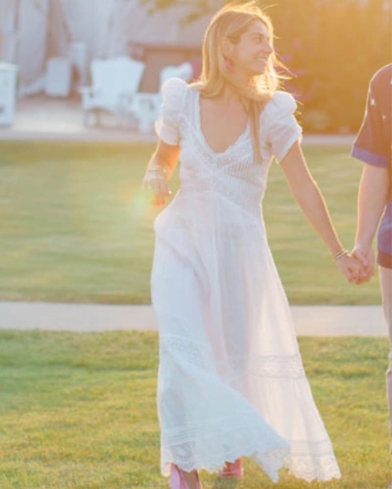 Romantic Lace Maxi Dress - Image 1