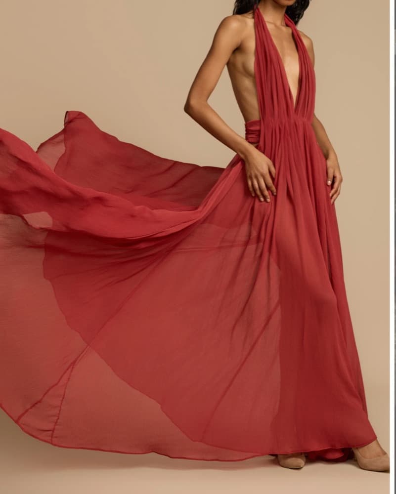 Arcina Ori Florence Dress Red  - Image 1