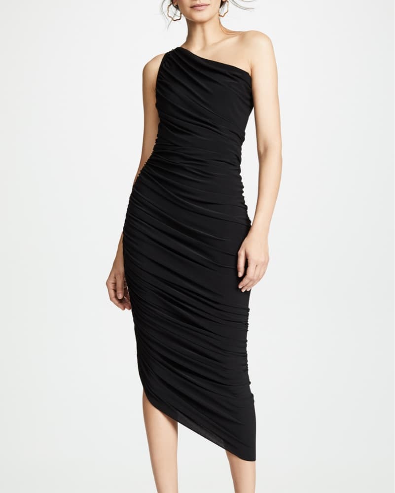 Norma Kamali One Shoulder Dress - Image 2