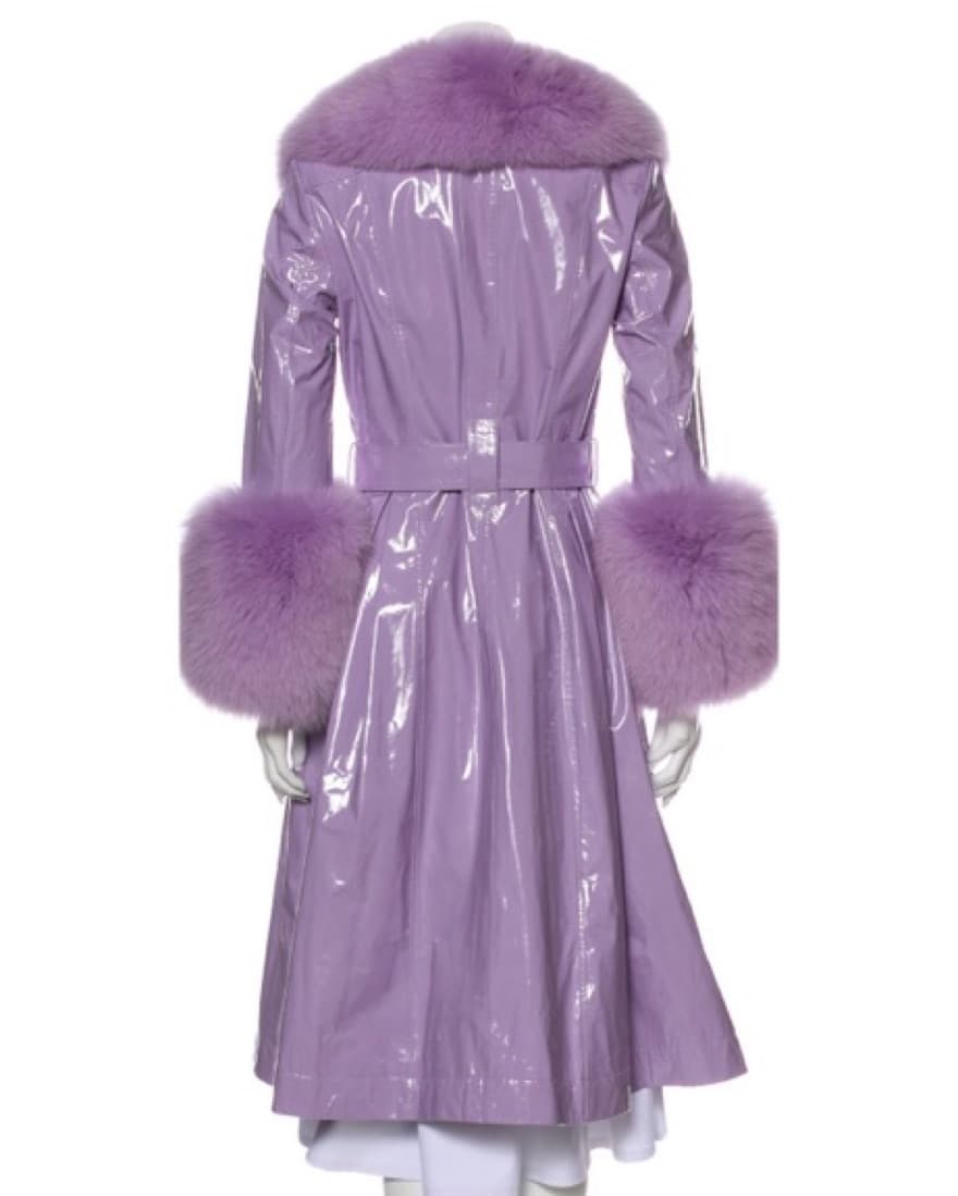 Saks Potts Lamb Leather Fur Coat - Image 2
