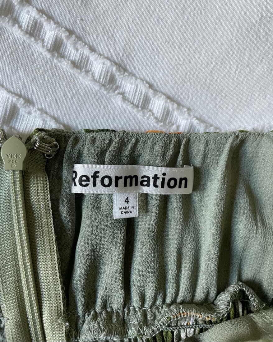 Reformation Embry Dress - Image 4