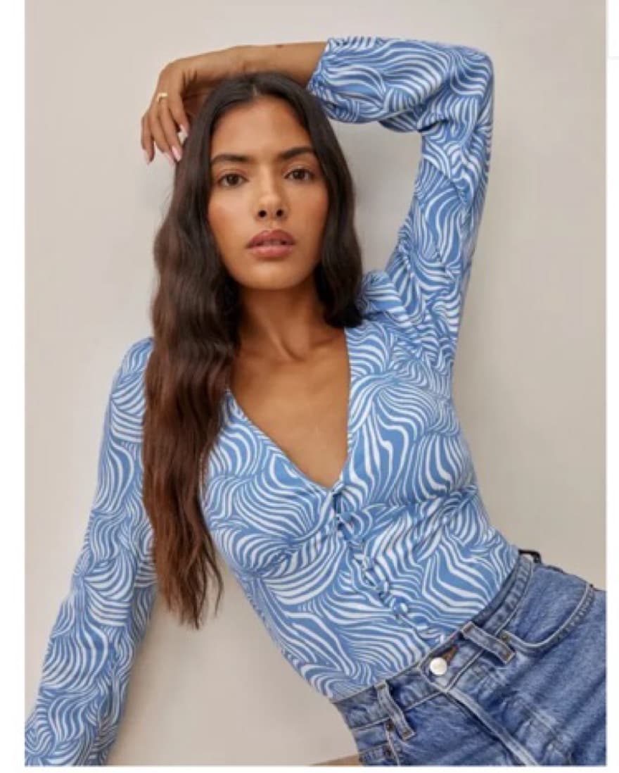 Reformation Nell Blouse - Image 1
