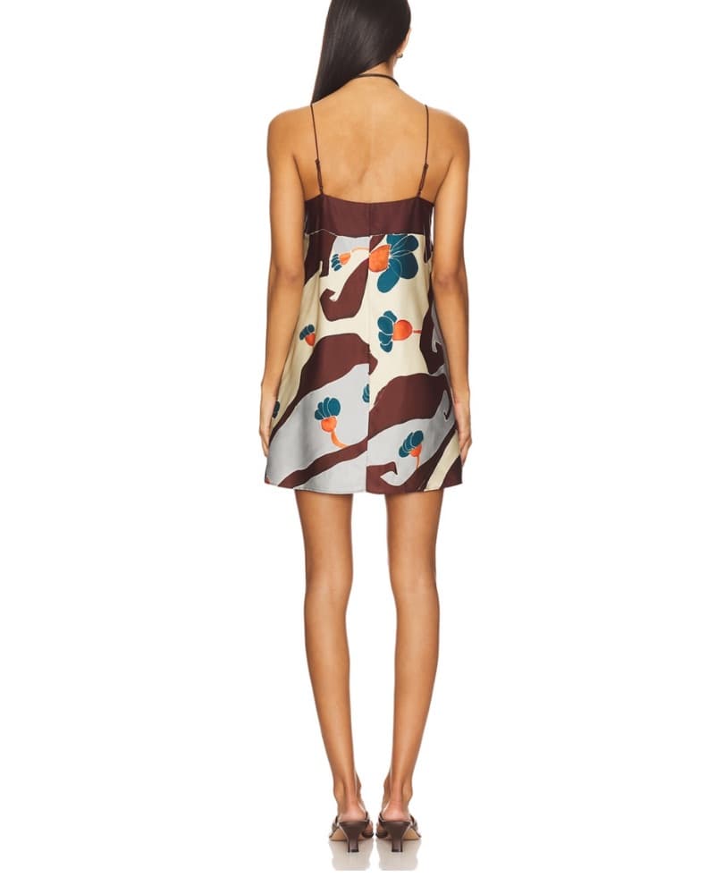 Phylis Mini Dress In Mandraki Floral - Image 3