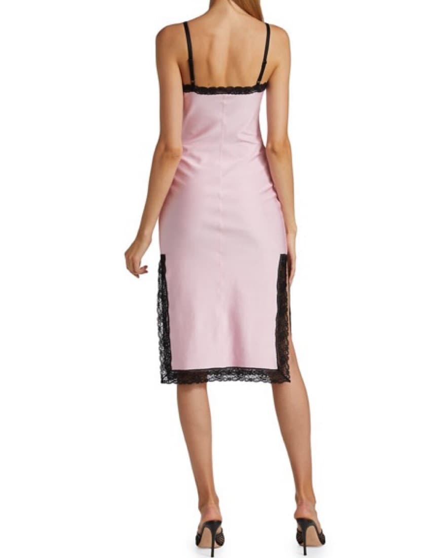 Alexander Wang Lace Trim Midi Dress - Image 4