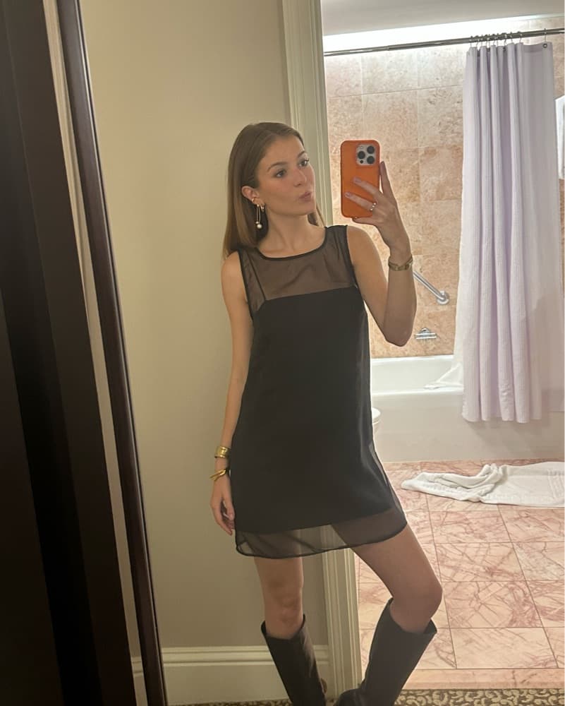 Reformation Black Dress - Image 1