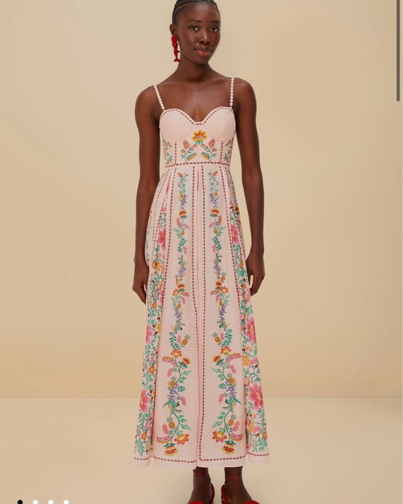 Pink Farm Rio Maxi Dress - Image 1