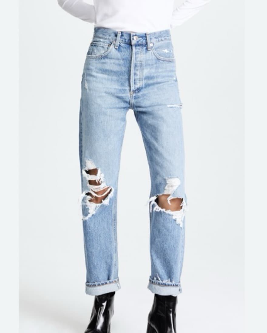 Agolde 90s mid rise Loose Fit Jean - Image 1