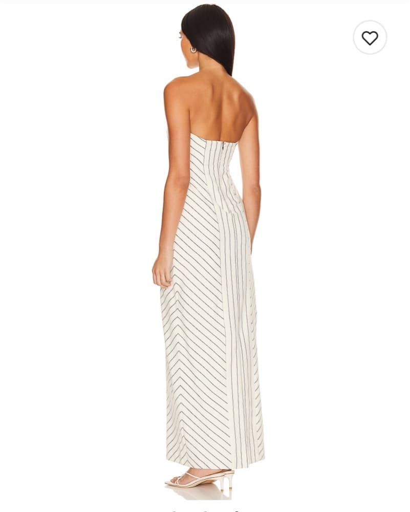 House Of Harlow 1960 Celia Column Dress - Image 2