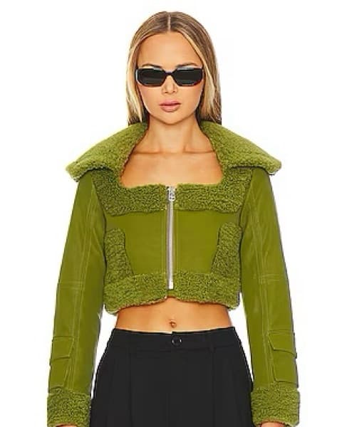 Camila Coelho Odalis Faux Leather Jacket - Image 2