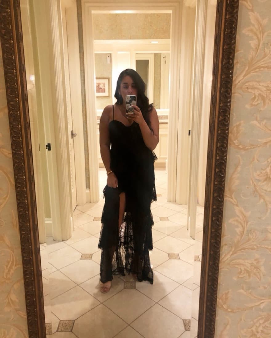Zelda Fitz Gown in Black - Revolve - Image 5