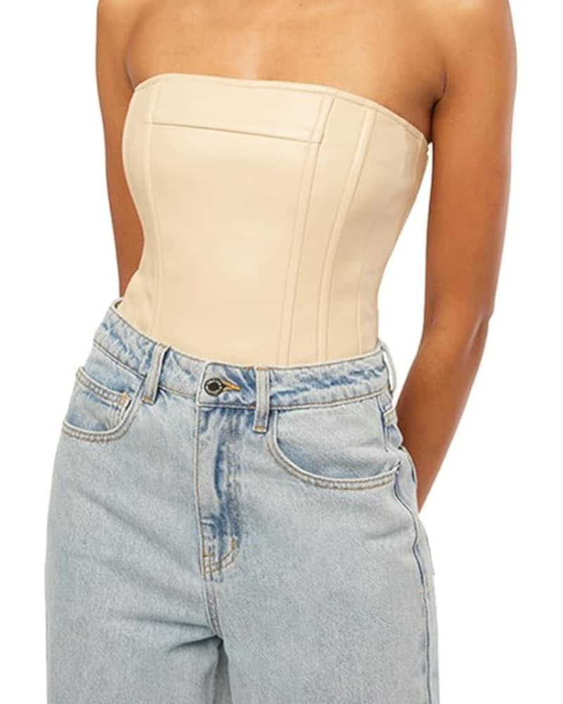 Strapless Ivory Corset - Image 1