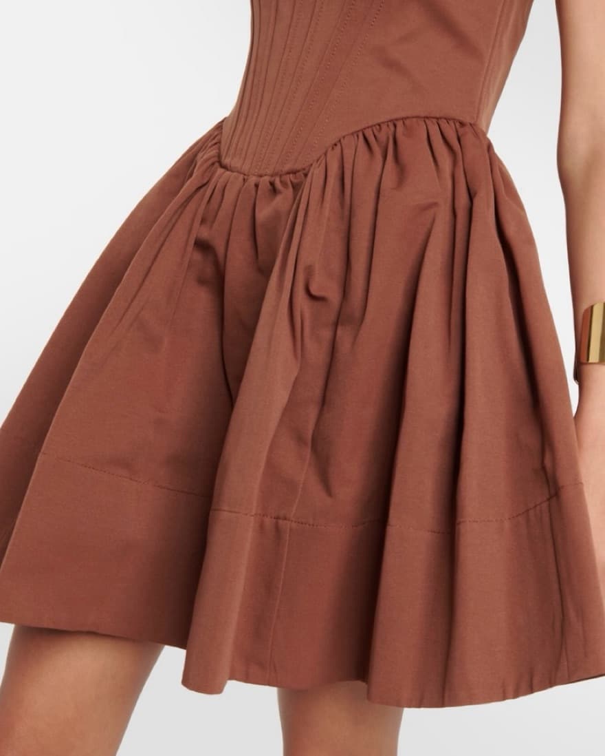 Staud Landscape Babydoll Mini Dress - Image 2
