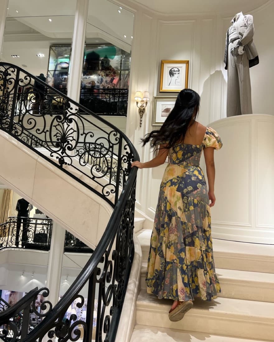 Sundrenched Short Sleeve Maxi Dress - Image 3