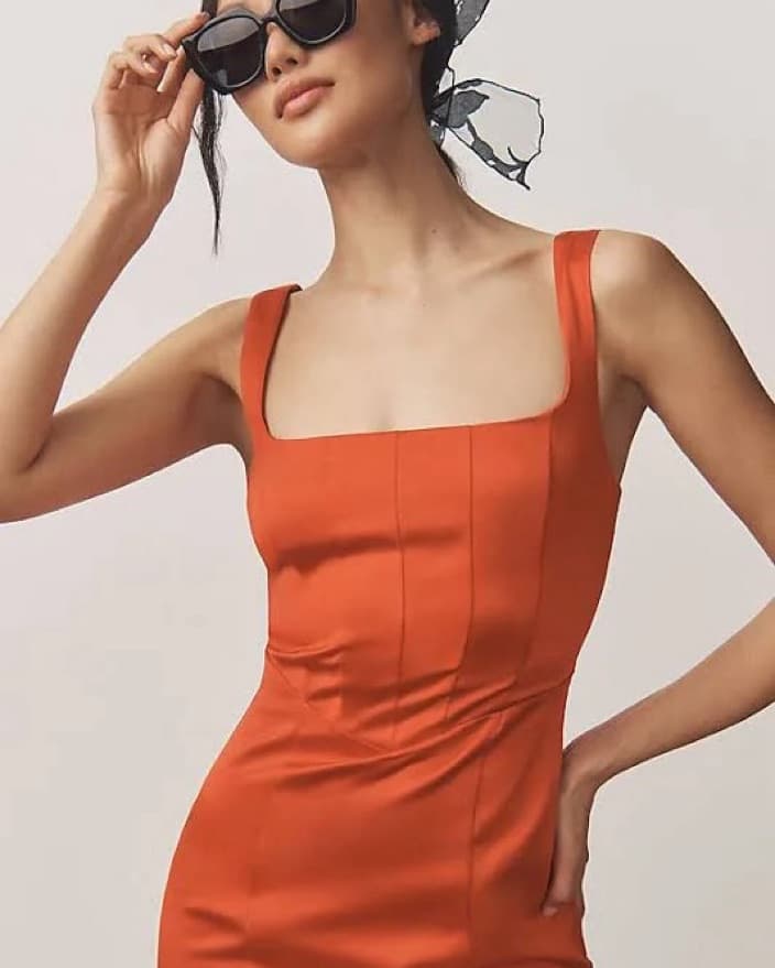 NWT BHLDN Corset Midi Dress  - Image 2
